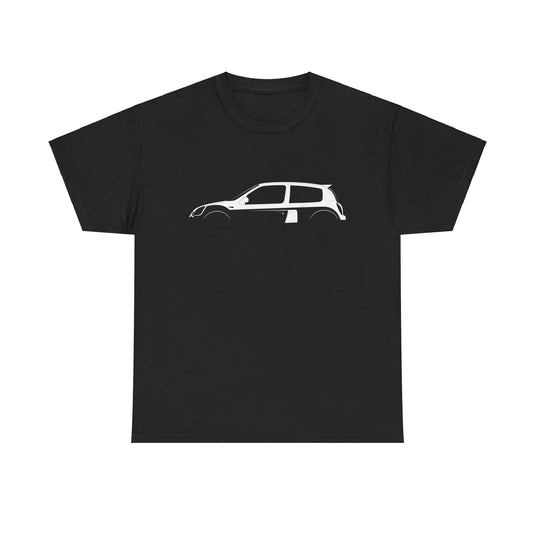 Renault Clio V6 Silhouette Car T-shirt