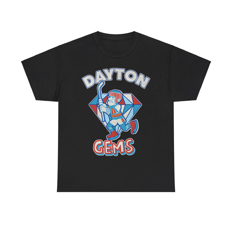 Load image into Gallery viewer, Dayton Gems Ohio Logo Hockey Team T-shirt
