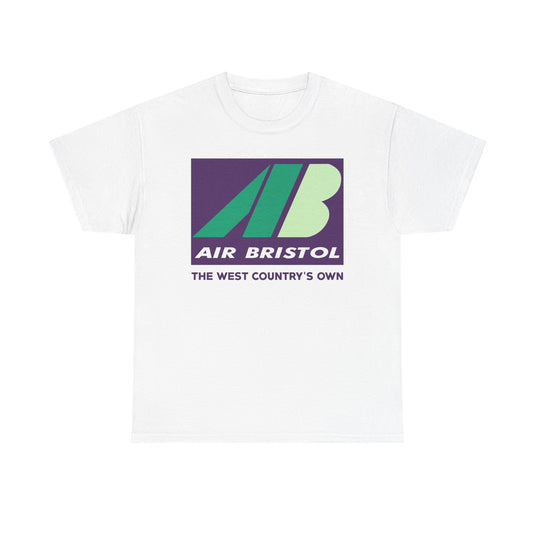 Air Bristol The West Country's Own Vintage Airline Logo Aviation T-shirt