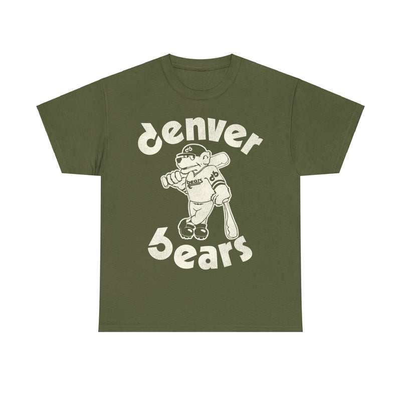 Load image into Gallery viewer, Denver Bears White Logo Nostalgic Retro Baseball Team T-shirt
