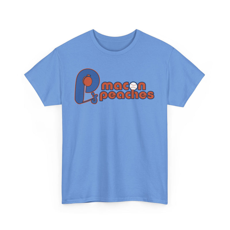 Load image into Gallery viewer, Macon Peaches Georgia South Atlantic League Baseball 1980-1982 T-shirt
