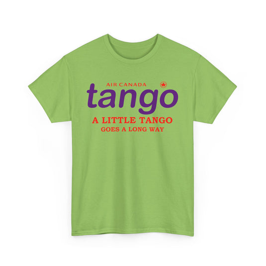 Air Canada Tango A Little Tango Goes a Long Way Vintage Airline Logo T-shirt