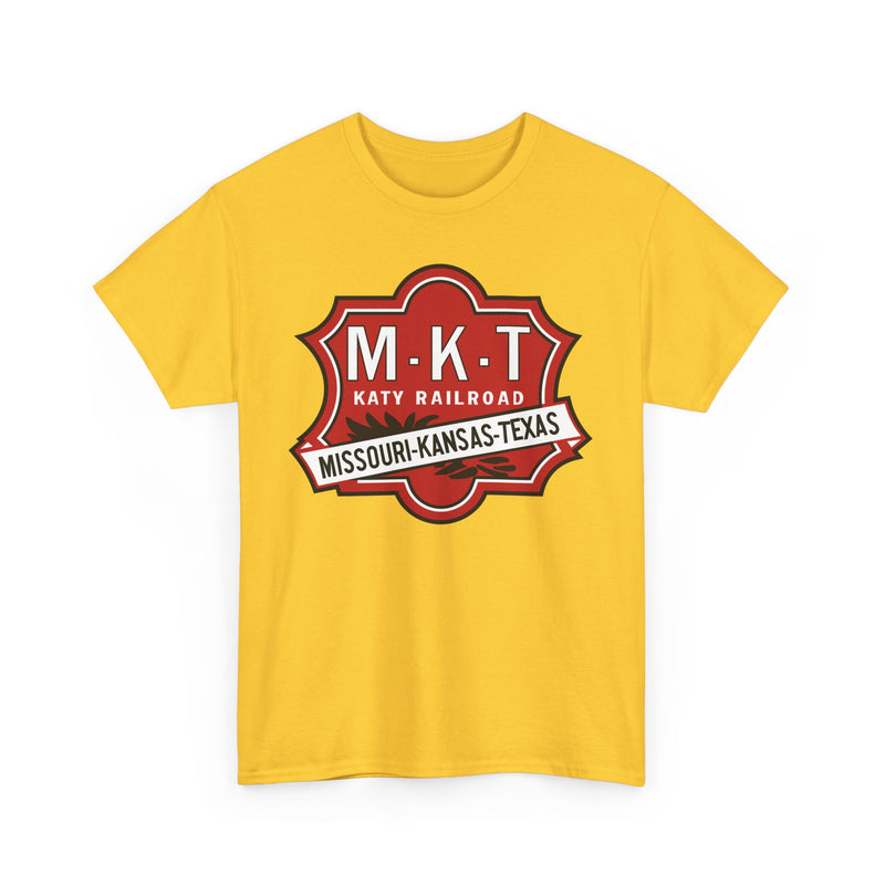Load image into Gallery viewer, MKT Katy Railroad Missouri Kansas Texas Vintage Train Logo T-Shirt
