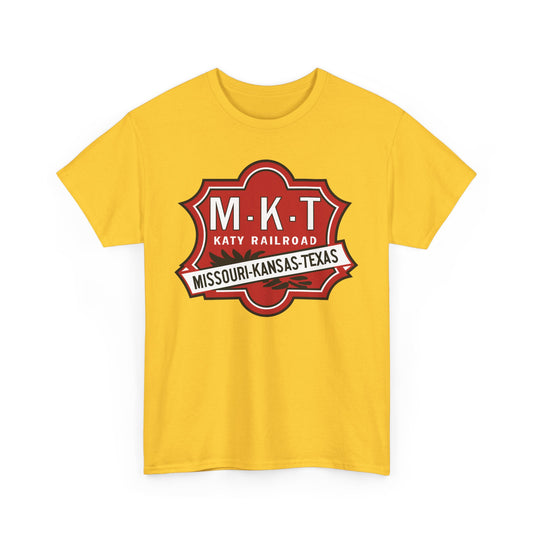 MKT Katy Railroad Missouri Kansas Texas Vintage Train Logo T-Shirt