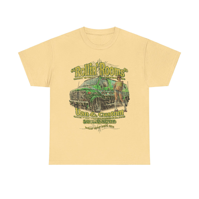 Load image into Gallery viewer, Rollin Rooms Van Custom California Store T-shirt
