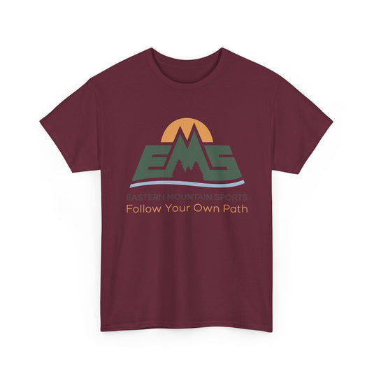 Eastern Mountain Sports T-Shirt Defunct Outdoor Retailer Follow Your Own Path Tee