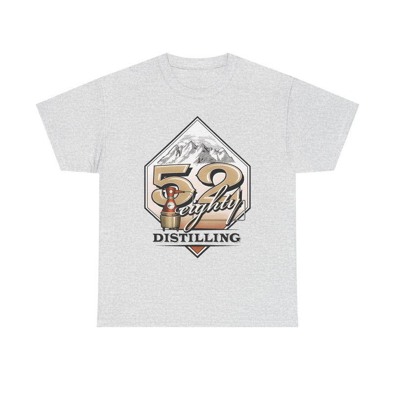 Load image into Gallery viewer, 52 Eighty Distilling T-Shirt - Bankrupt Spirits Industry Logo Tee
