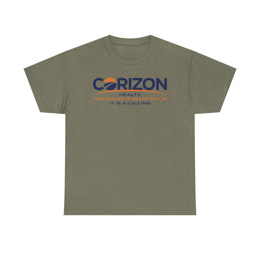 Corizon Health T-Shirt - Prison Healthcare Company Logo Tee - Correctional