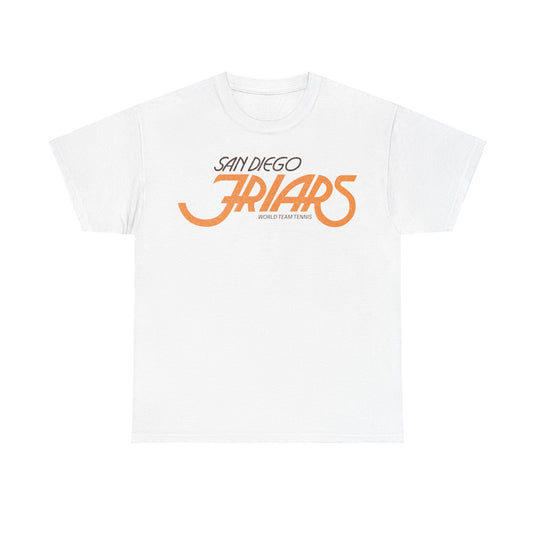 San Diego Friars World Team Tennis Retro Nostalgic T-shirt