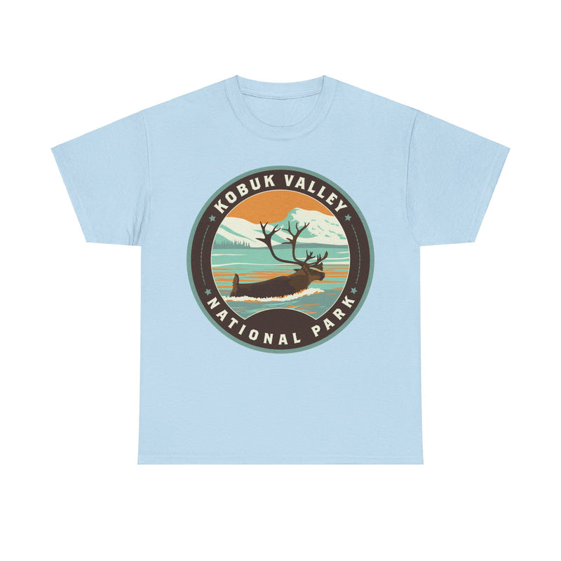 Load image into Gallery viewer, Kobuk Valley National Park Alaska Round Logo T-shirt
