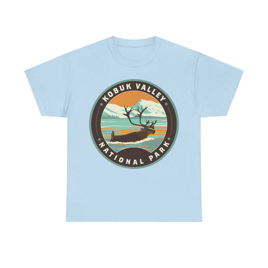 Kobuk Valley National Park Alaska Round Logo T-shirt