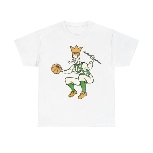 Troy Celtics Basketball Team Nostalgic Retro T-shirt