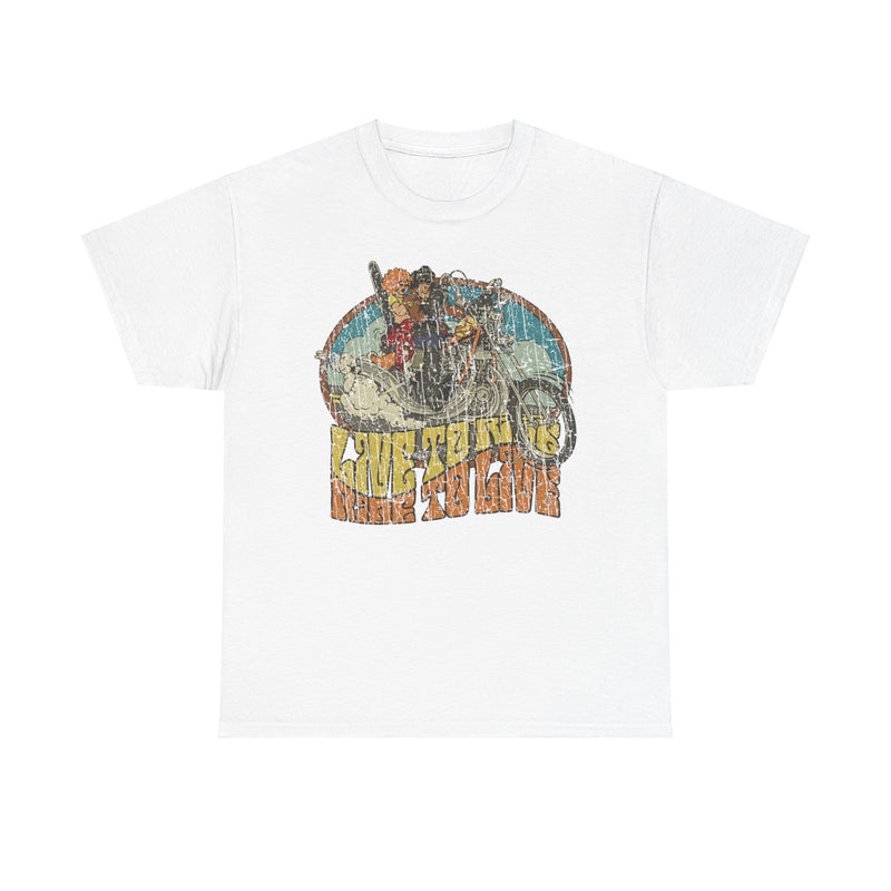 Load image into Gallery viewer, Freedom Rider Live to Ride Nostalgic T-shirt
