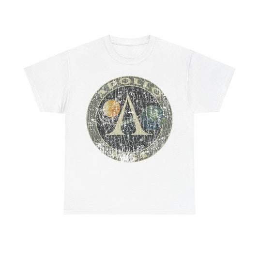 Apollo Project 1961 NASA Distressed Print T-shirt