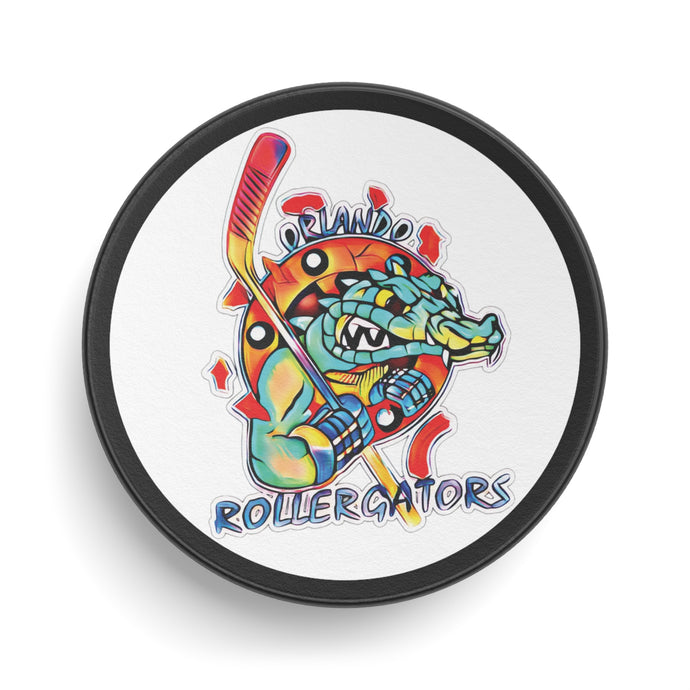 Orlando Rollergators Florida Roller Hockey Puck