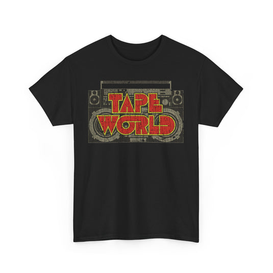 Tape World Boombox 1978 Mall Music Store T-shirt