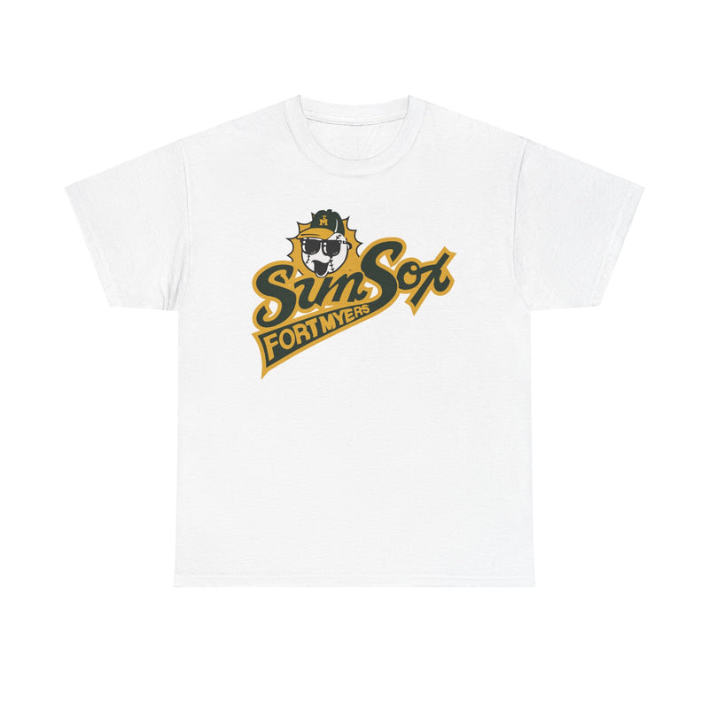 Load image into Gallery viewer, Fort Myers Sun Sox Florida Senior Basketball 1989-1990 T-shirt
