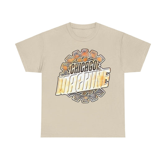 Chicago Machine Lacrosse Nostalgic Retro Logo T-shirt