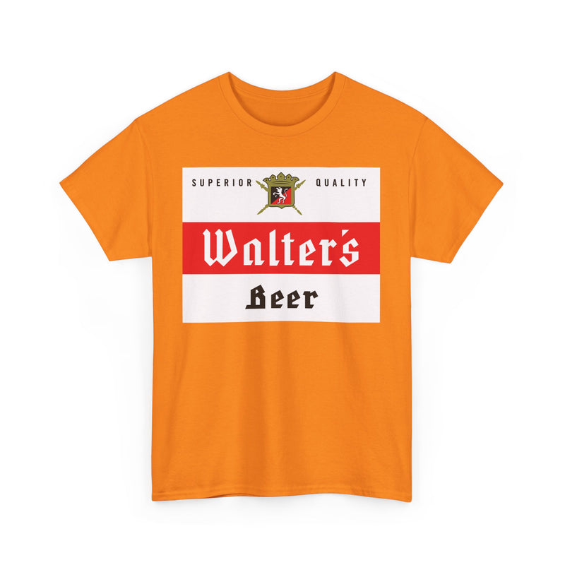 Load image into Gallery viewer, Walter&#39;s Beer Superior Quality Logo Brewery Brand T-Shirt
