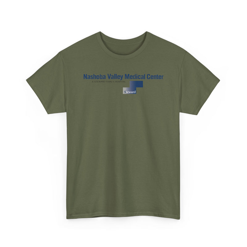 Load image into Gallery viewer, Nashoba Valley Medical Center Defunct Hospital T-Shirt Steward Family Healthcare Tee
