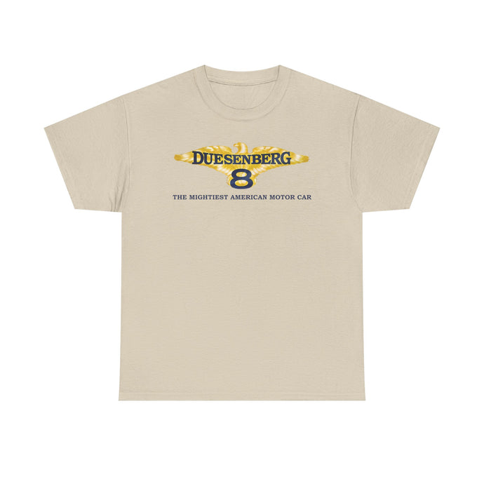 Duesenberg 8 The Mightiest American Motor Car Eagle T-shirt