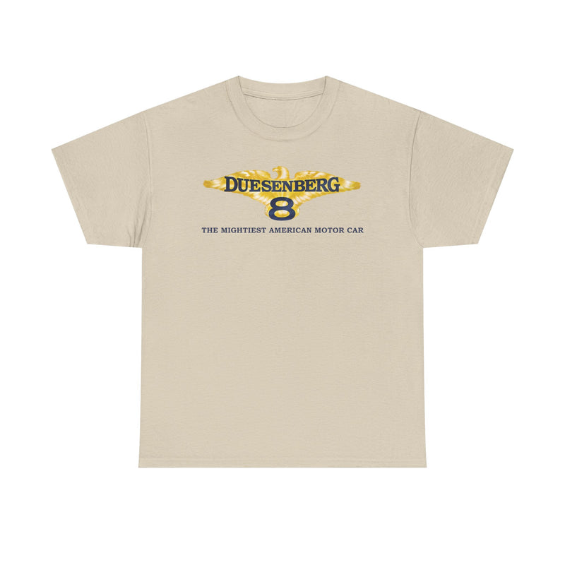Load image into Gallery viewer, Duesenberg 8 The Mightiest American Motor Car Eagle T-shirt
