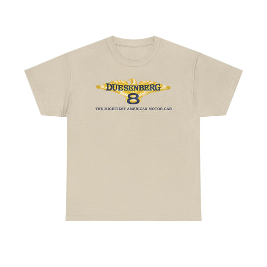 Duesenberg 8 The Mightiest American Motor Car Eagle T-shirt