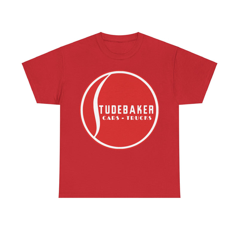 Load image into Gallery viewer, Studebaker Cars Trucks Nostalgic Red Logo T-shirt
