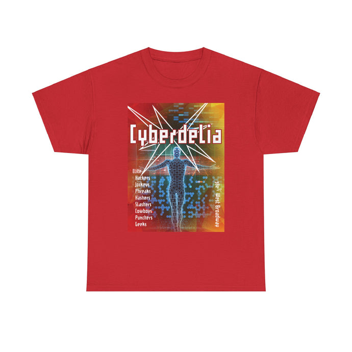 Hackers Cyberdelia New York Movie T-shirt