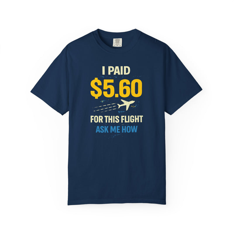 Load image into Gallery viewer, $5.60 Flight Credit Card Points Miles Travel Graphic T-shirt
