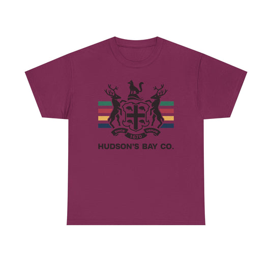 Hudson's Bay Co T-Shirt - HBC Retail Department Store Logo Tee
