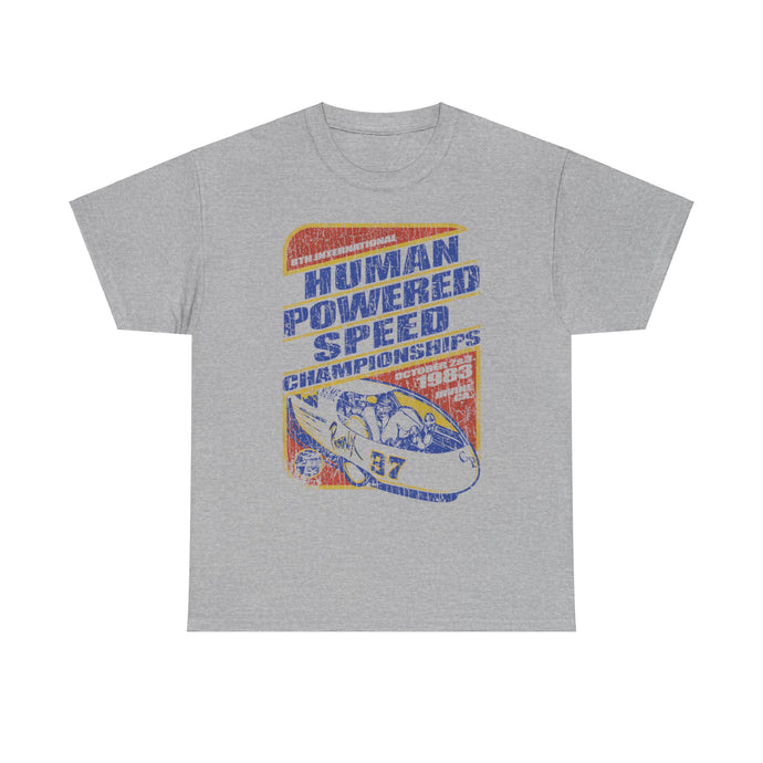 Human Powered Speed Championships 1983 California T-shirt