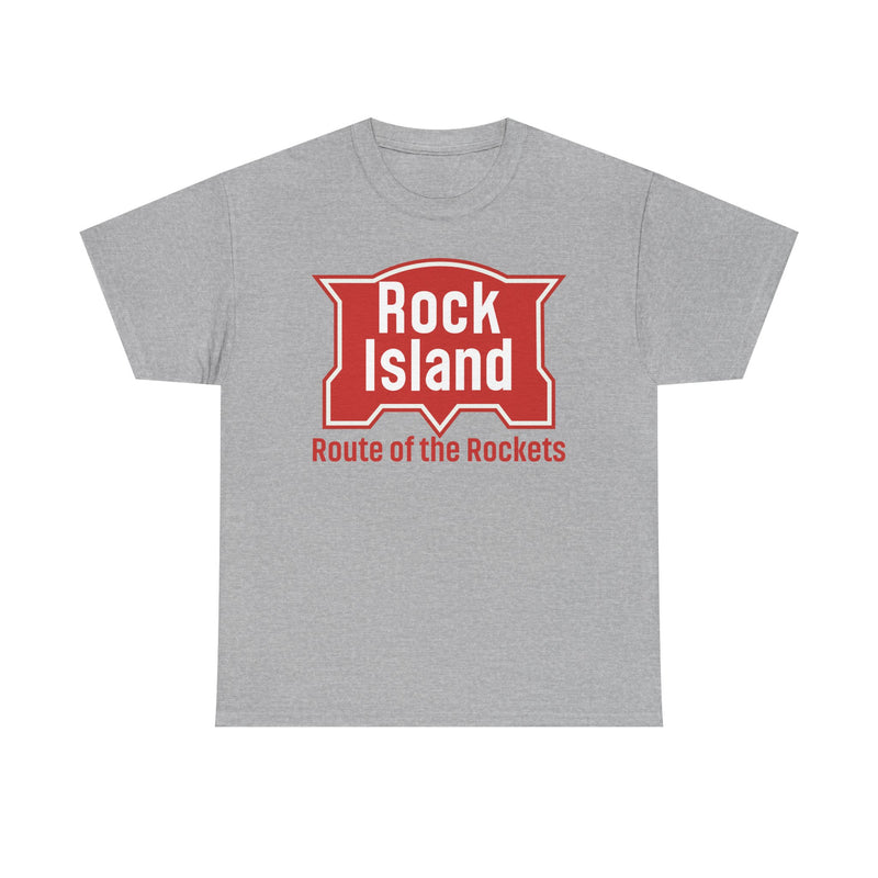 Load image into Gallery viewer, Rock Island Route of Rockets Vintage Railroad Logo T-Shirt

