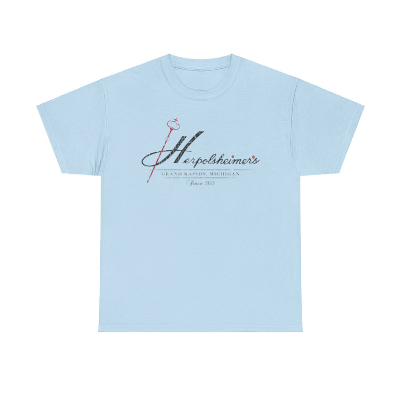 Load image into Gallery viewer, Herpolsheimers Est 1865 Michigan Retail Store T-shirt
