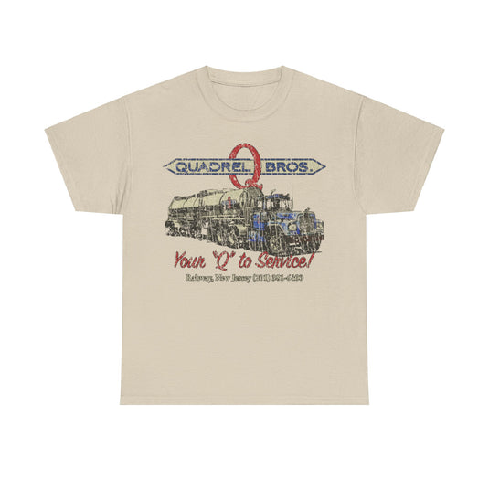 Quadrel Brothers Trucking 1947 Distressed Print T-shirt