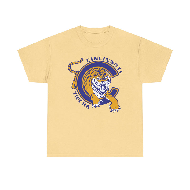 Load image into Gallery viewer, Cincinnati Tigers Ohio Central Hockey League &#39;81-82 T-shirt
