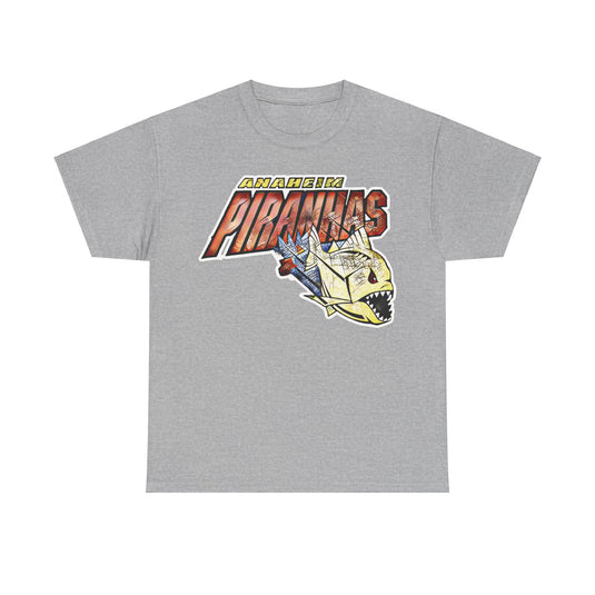 Anaheim Piranhas California Football Team T-shirt