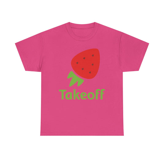Takeoff Technologies T-Shirt Bankrupt Grocery Tech Company Defunct Logo Tee
