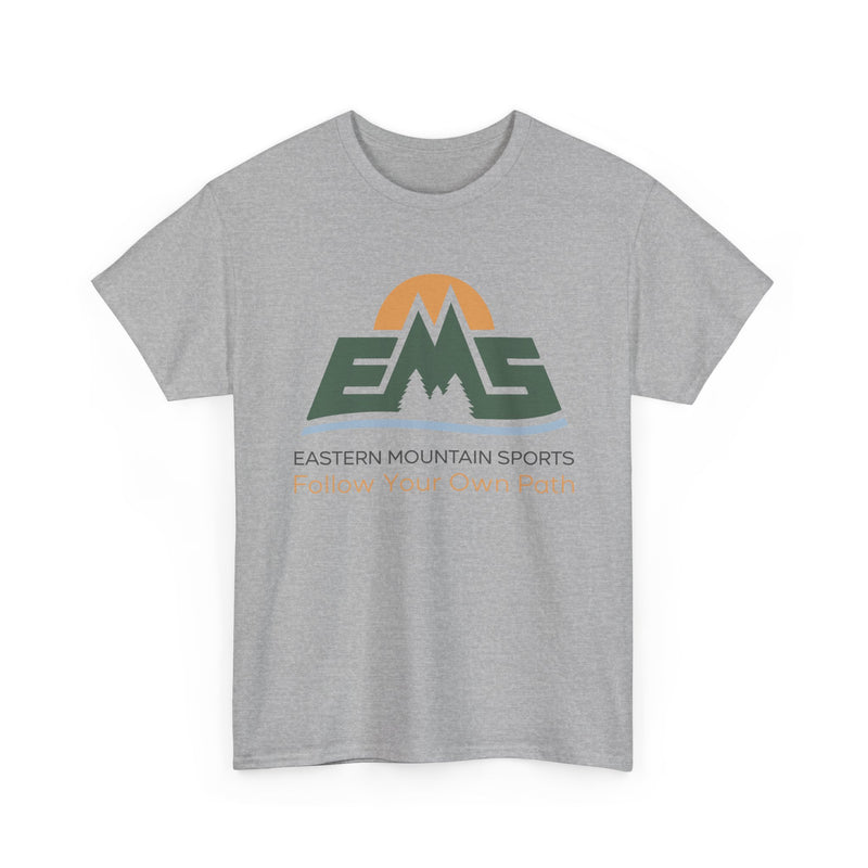 Load image into Gallery viewer, Eastern Mountain Sports T-Shirt Defunct Outdoor Retailer Follow Your Own Path Tee
