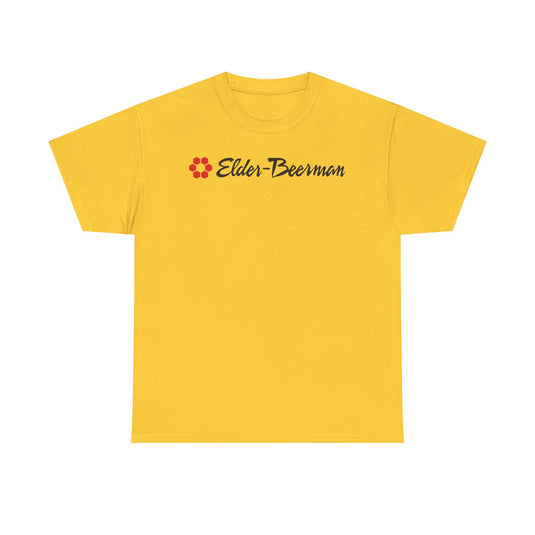 Elder-Beerman Red Hexagon Pattern Department Store Logo T-Shirt