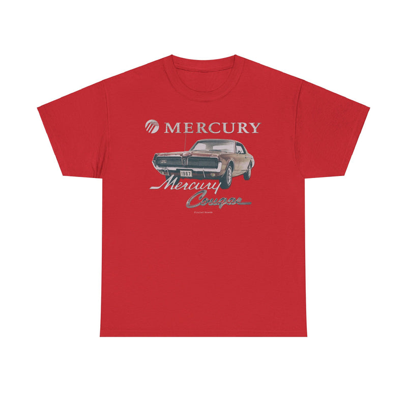 Load image into Gallery viewer, Mercury Cougar Classic Car Nostalgic Tribute T-shirt
