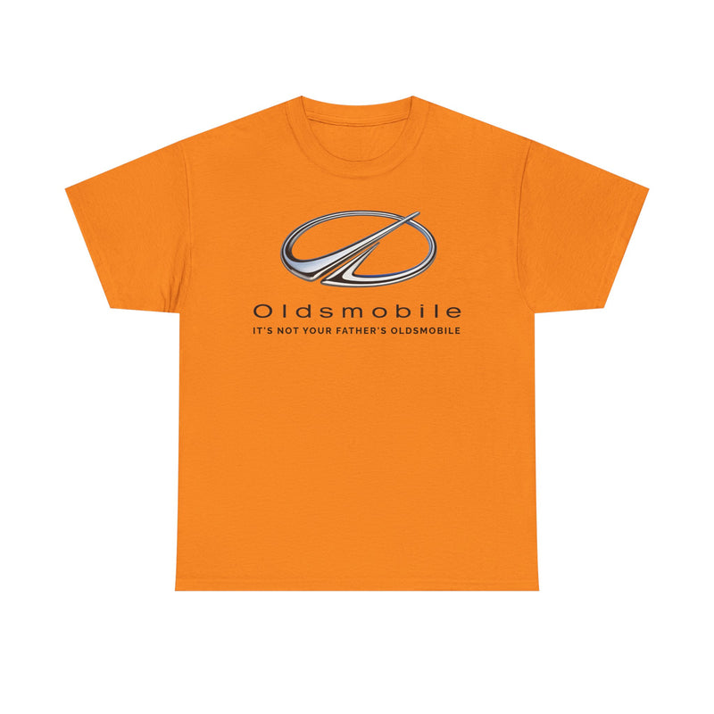 Load image into Gallery viewer, Oldsmobile It&#39;s Not Your Father&#39;s Oldsmobile Chrome Logo T-shirt
