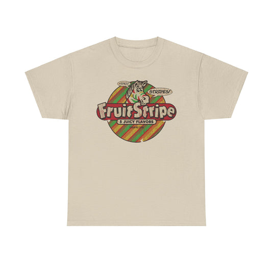 Fruit Stripe 1960 Yipes Stripes Flavor Chewing Gum Zebra T-shirt