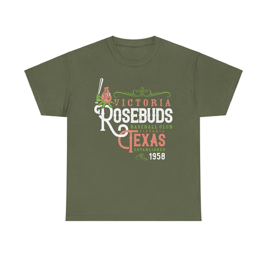 Victoria Rosebuds Texas Baseball Team T-shirt