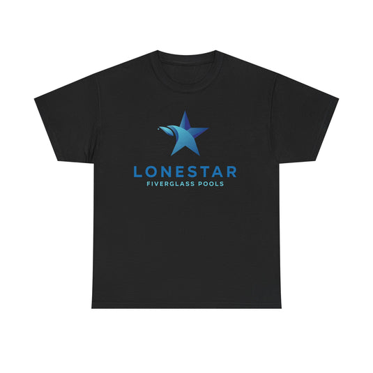 Lonestar Fiberglass Pools T-Shirt Defunct Pool Company Bankrupt Logo Tee
