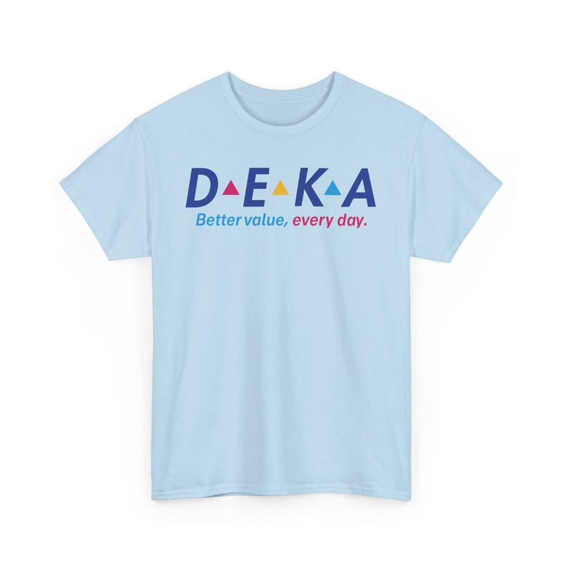 Load image into Gallery viewer, DEKA Better Value Every Day Vintage Logo T-Shirt
