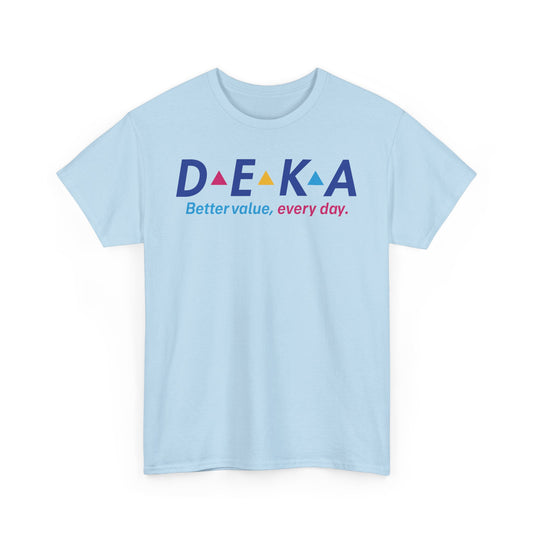 DEKA Better Value Every Day Vintage Logo T-Shirt
