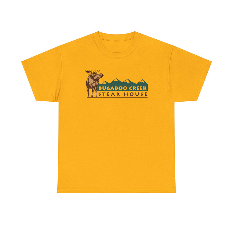 Load image into Gallery viewer, Bugaboo Creek Steak House T-Shirt - Steakhouse Industry Defunct Logo Tee
