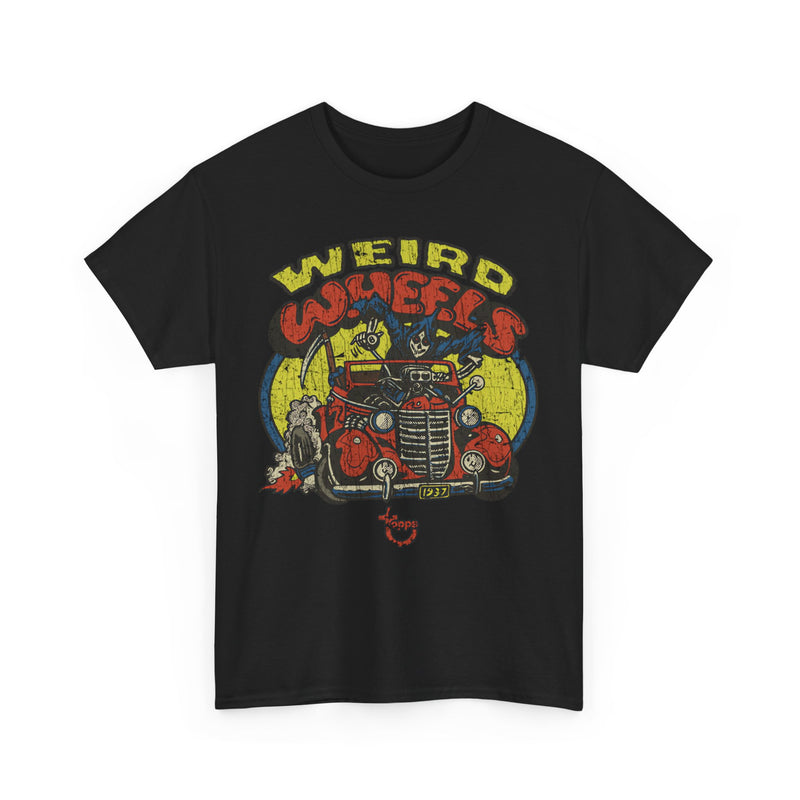 Load image into Gallery viewer, Weird Wheels Slab Cab 1980 Taxi Trading Card T-shirt
