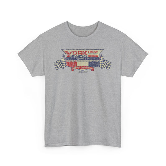 York US30 Dragway 1960 Thomasville Pennsylvania Drag Racing Track T-shirt